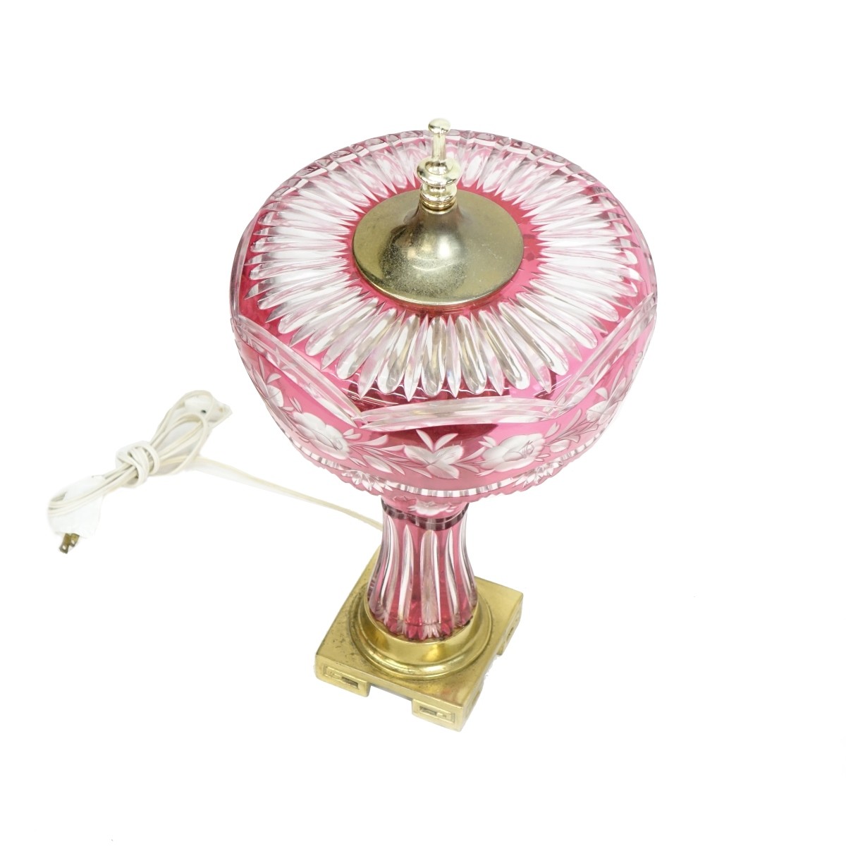 Vintage Glass Lamp