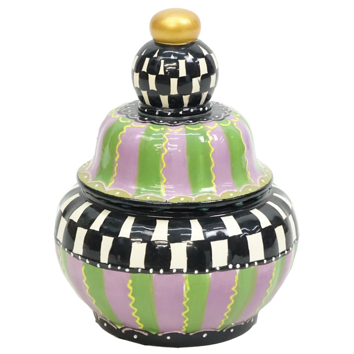 Cybill Covered Jar