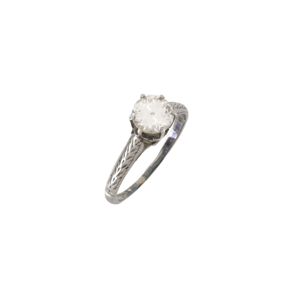 Diamond and 18K Ring