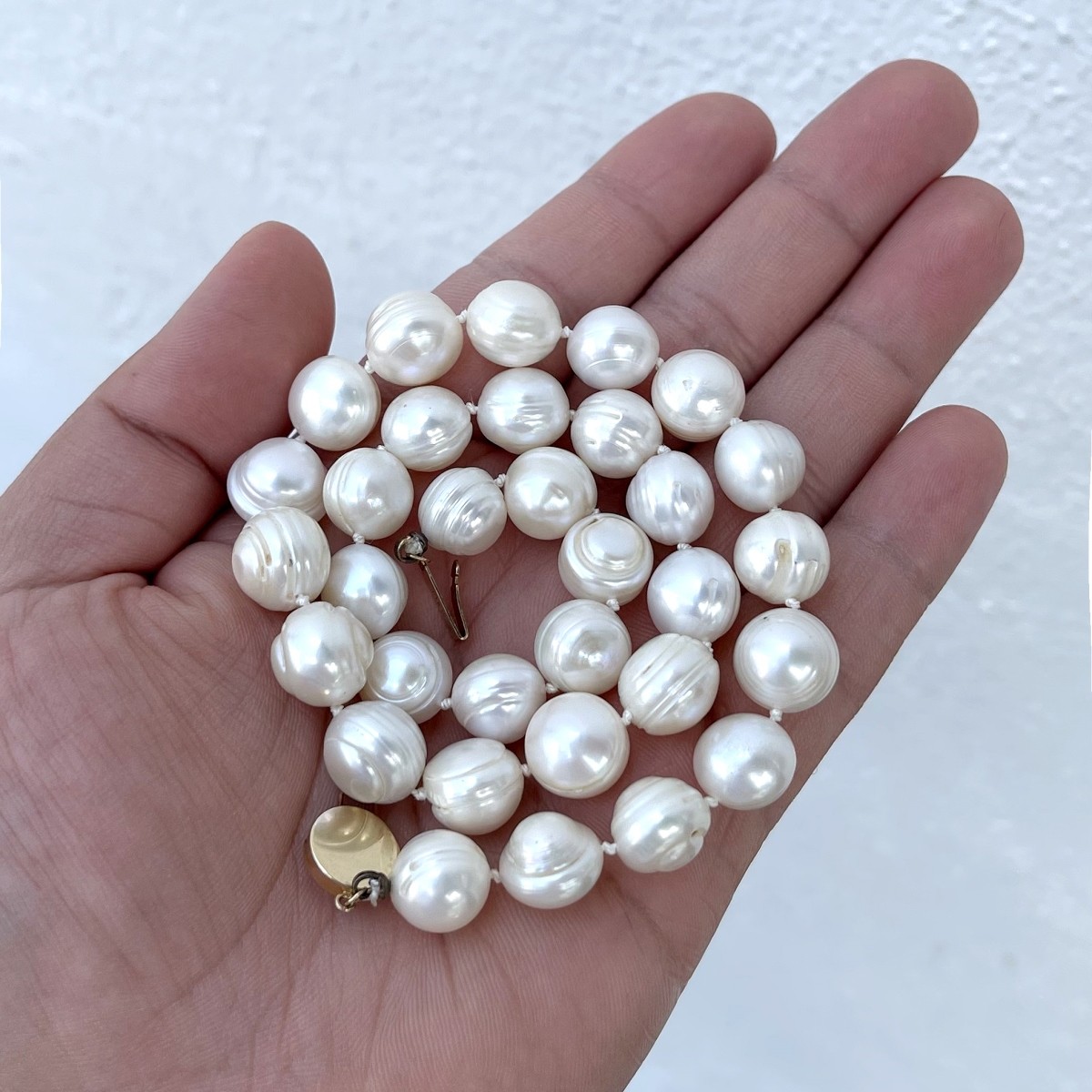 Pearl and 14K Necklace