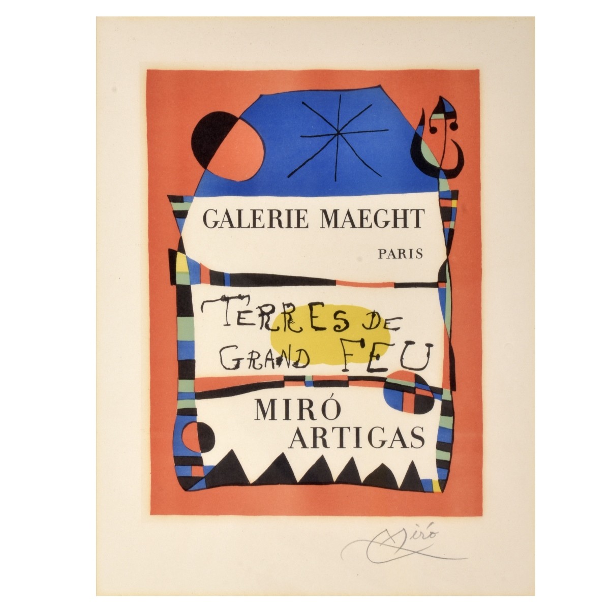 After: Joan Miro (1893 - 1983)
