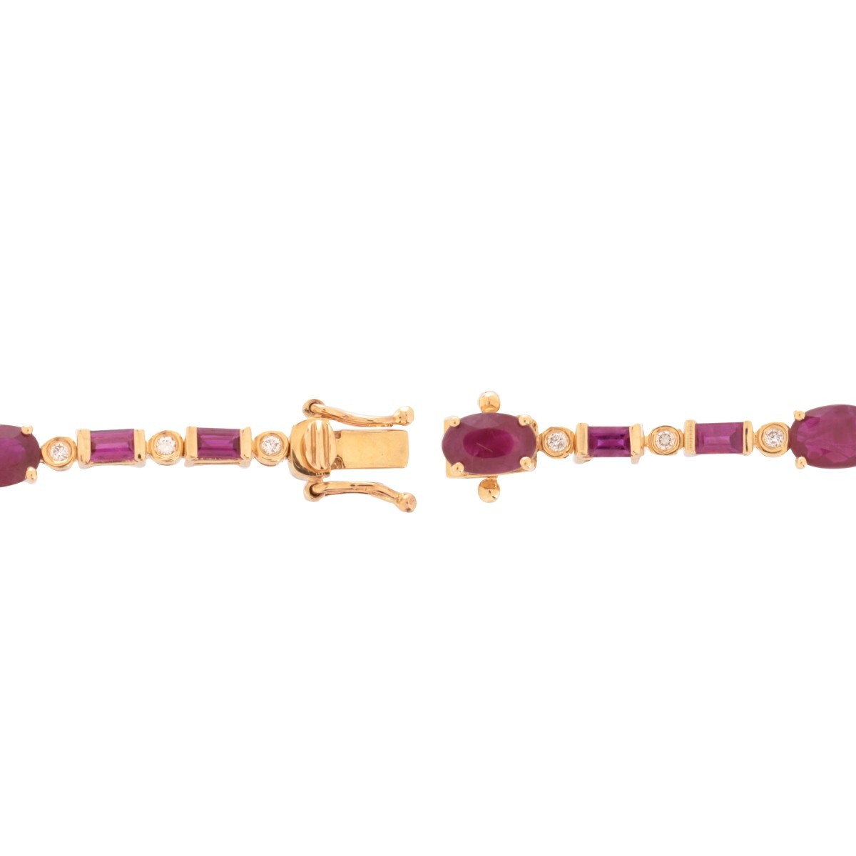 Ruby and 14K Bracelet