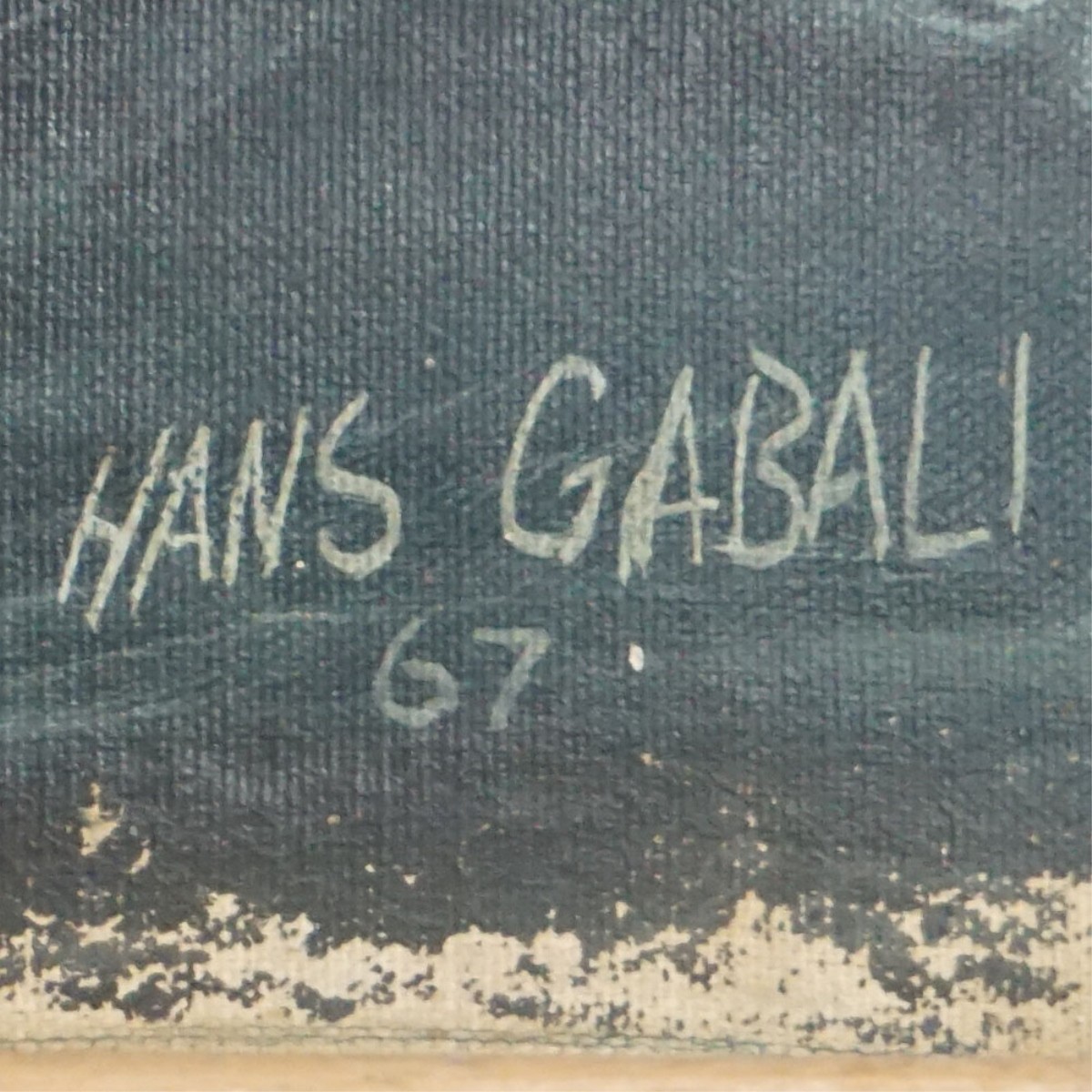 Hans Gabali (late 20th C.)