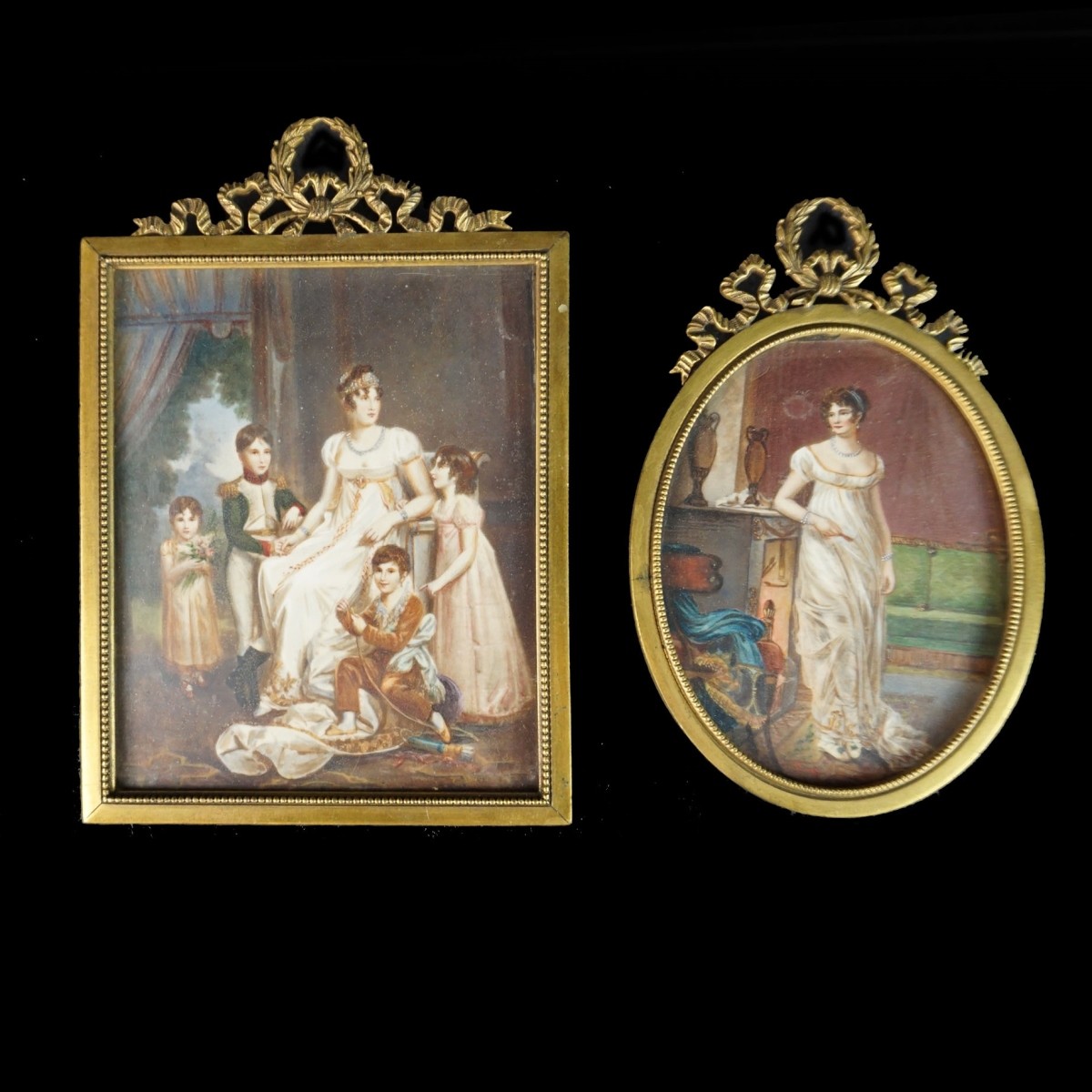 Antique Miniature Plaques