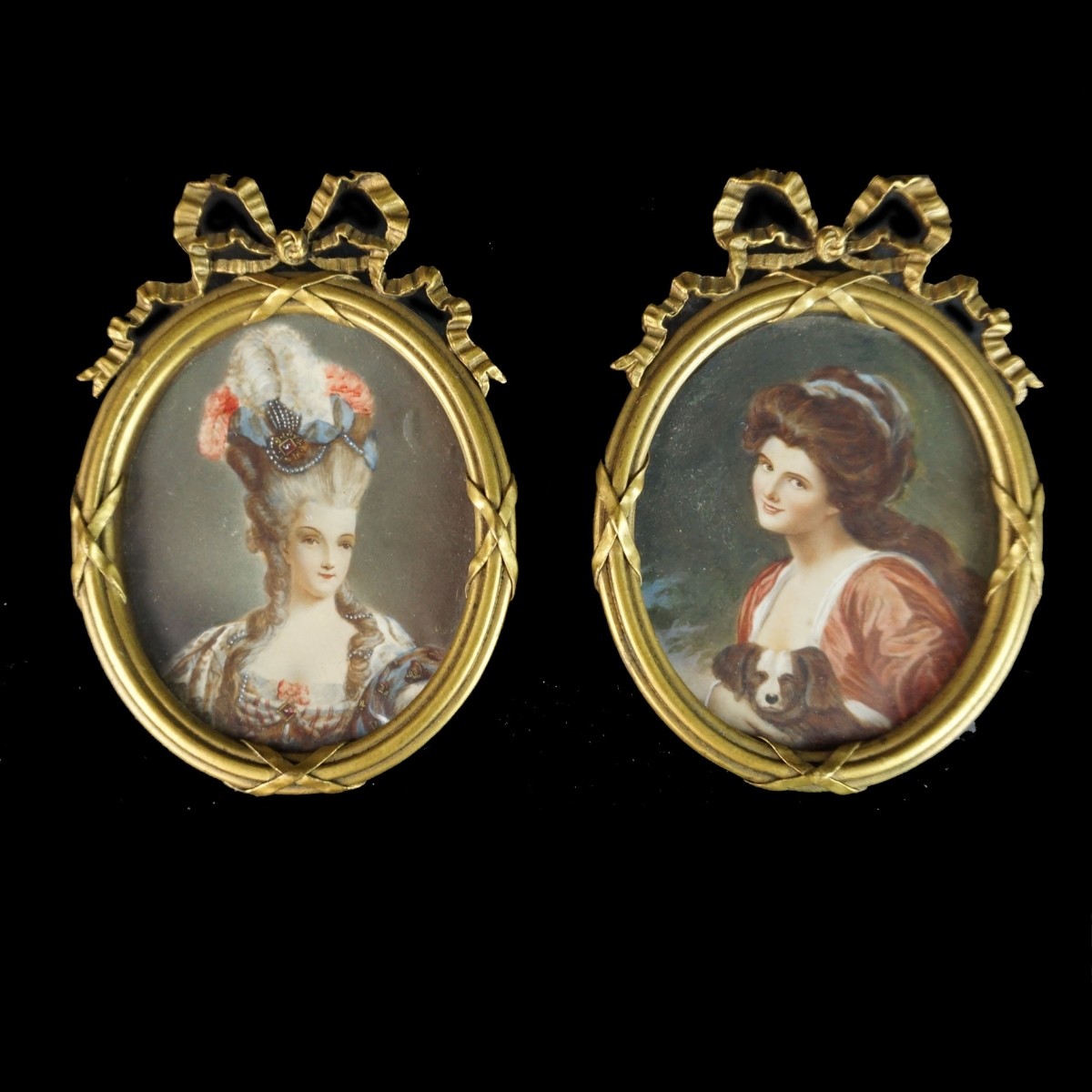 Antique Miniature Plaques