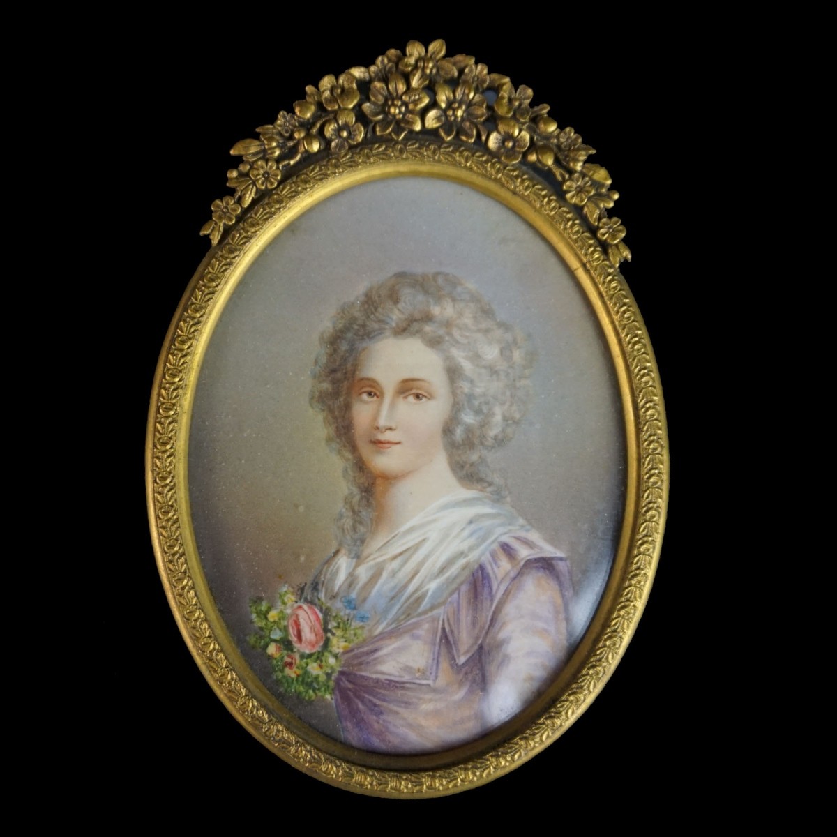 Antique Miniature Portrait