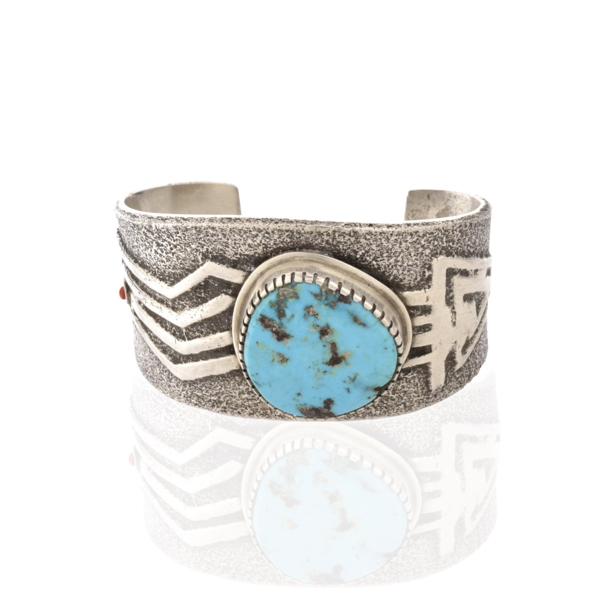 Robt. Sorrell Silver and Turquoise Bracelet