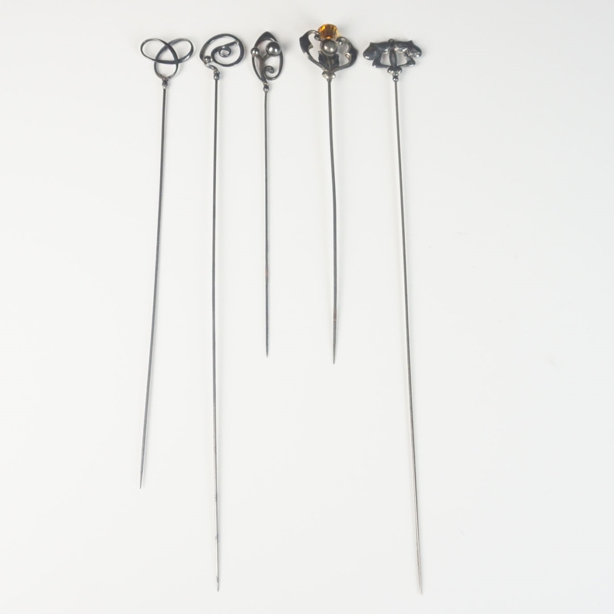 Charles Horner Silver Hat Pins