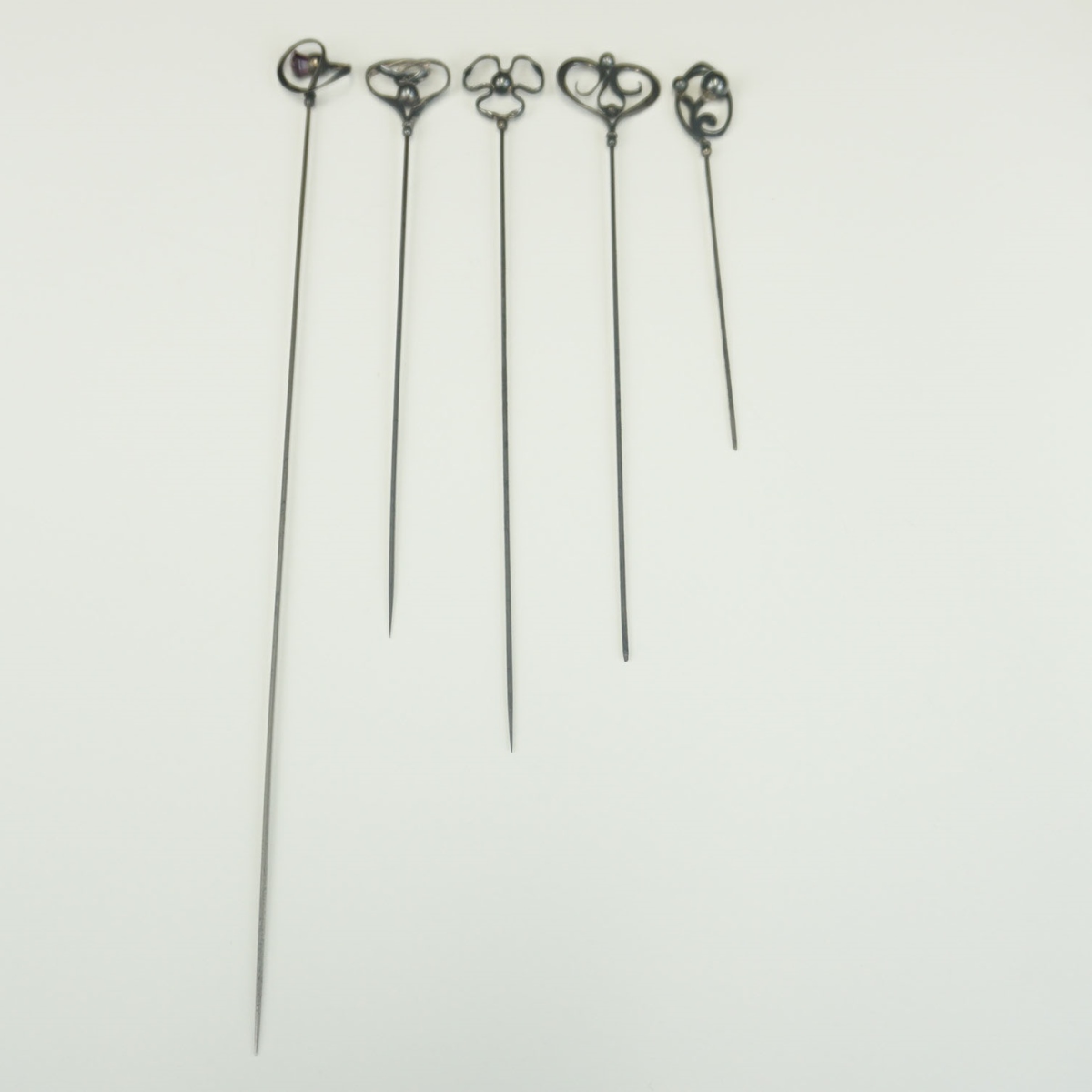 Charles Horner Silver Hat Pins