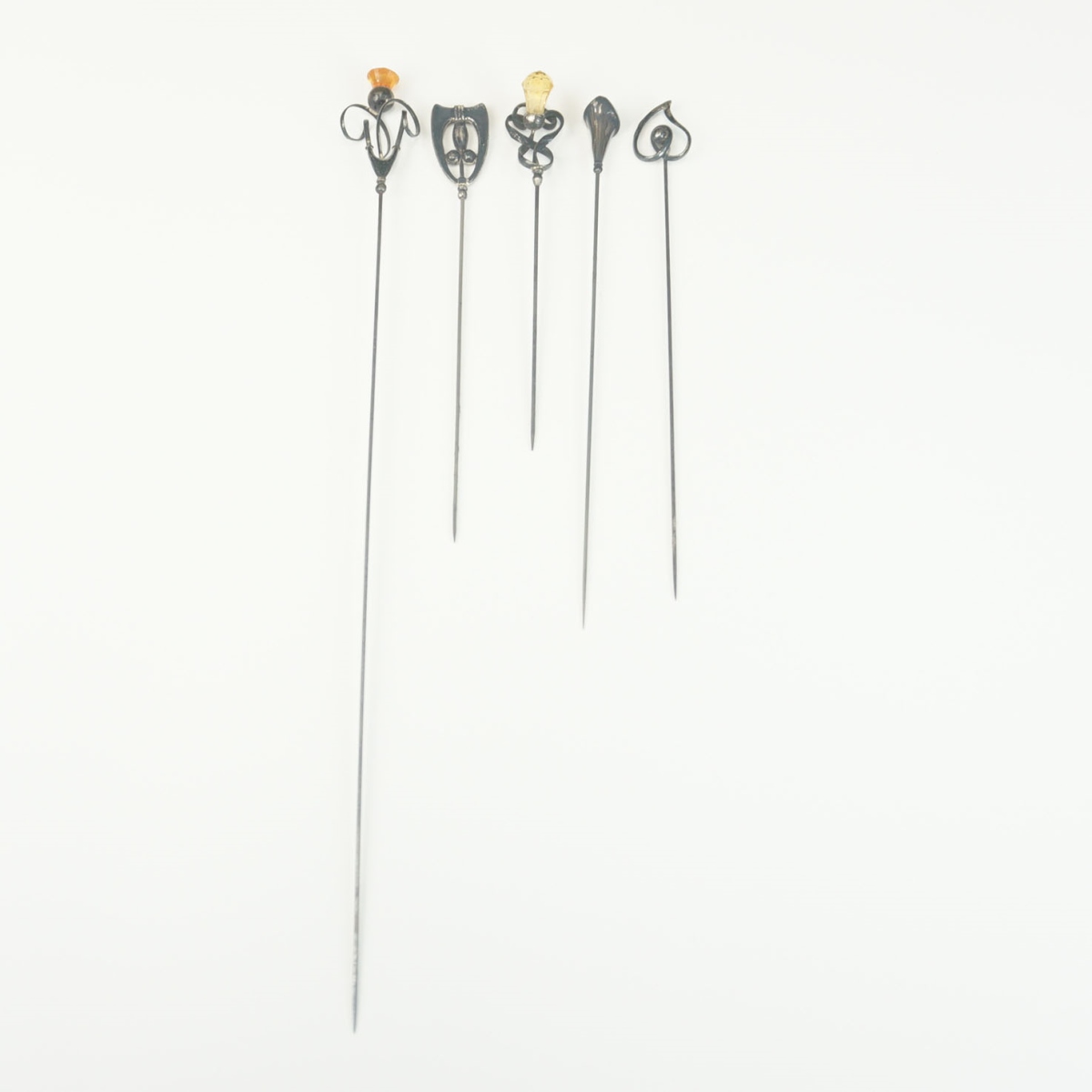 Charles Horner Silver Hat Pins