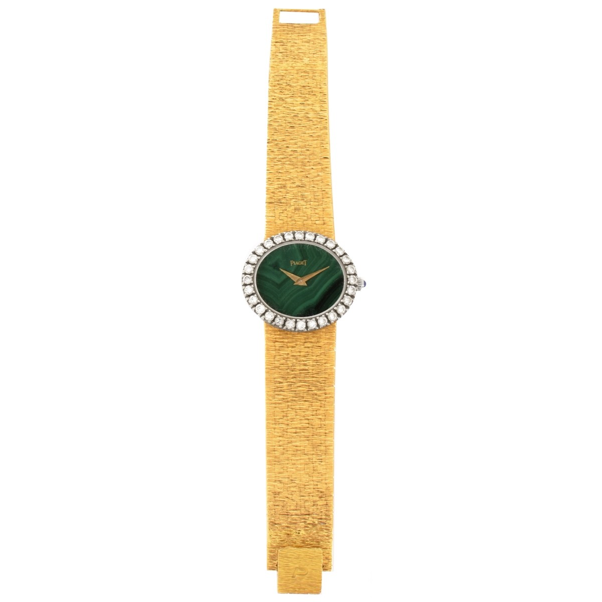 Piaget 18K, Diamond and Malachite Watch