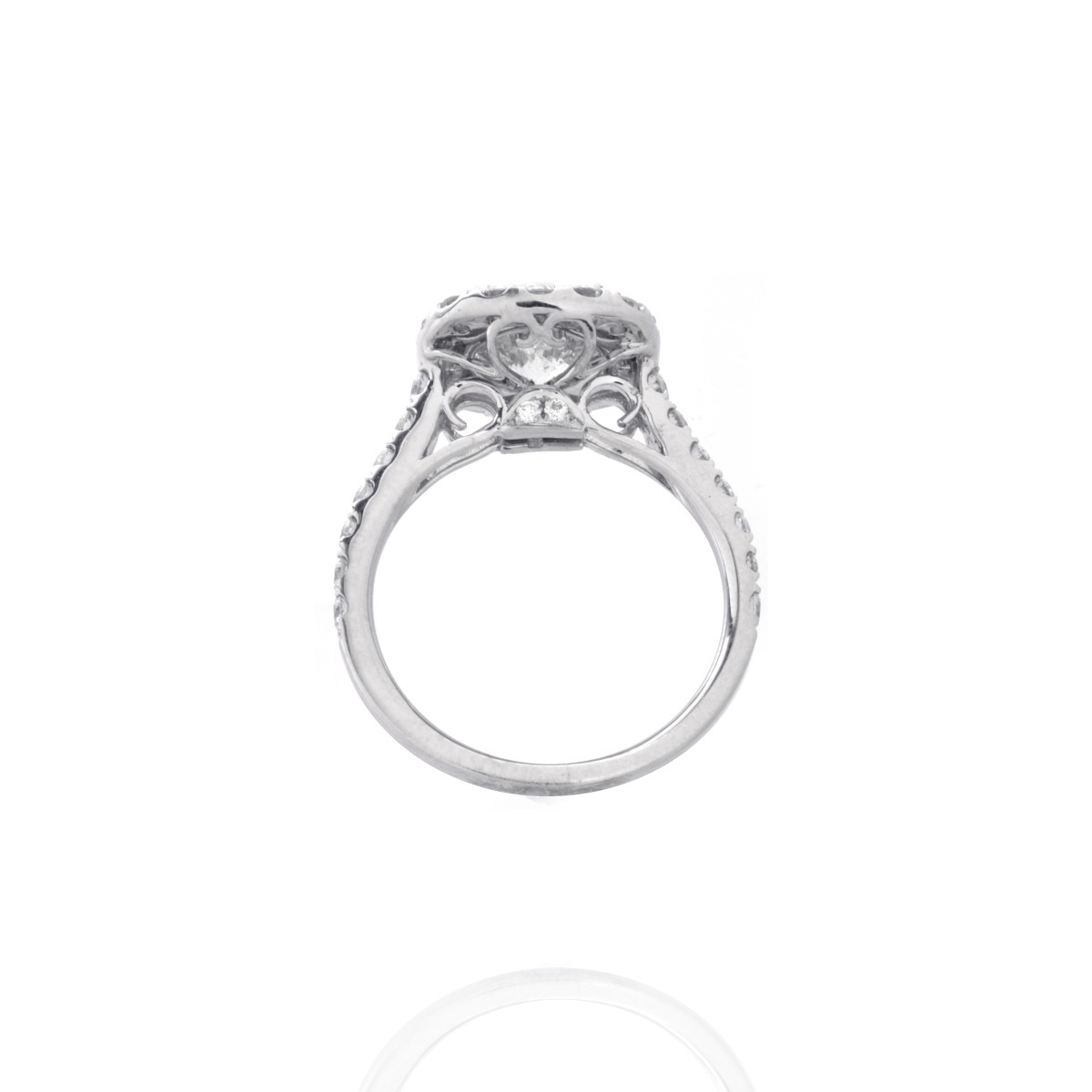 Diamond and 18K Ring