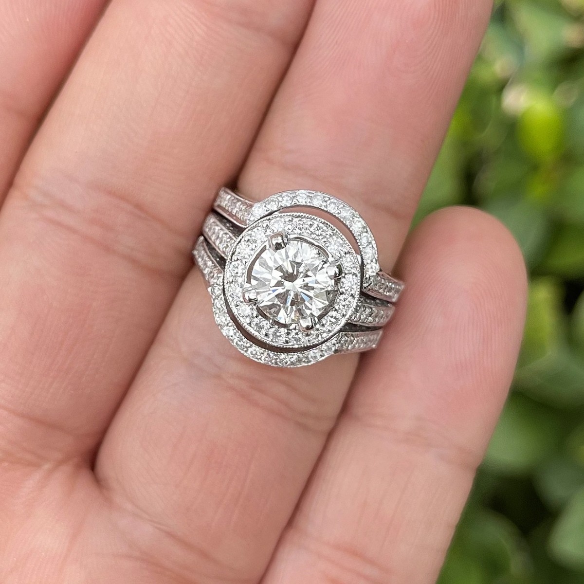 Diamond and 18K/14K Ring