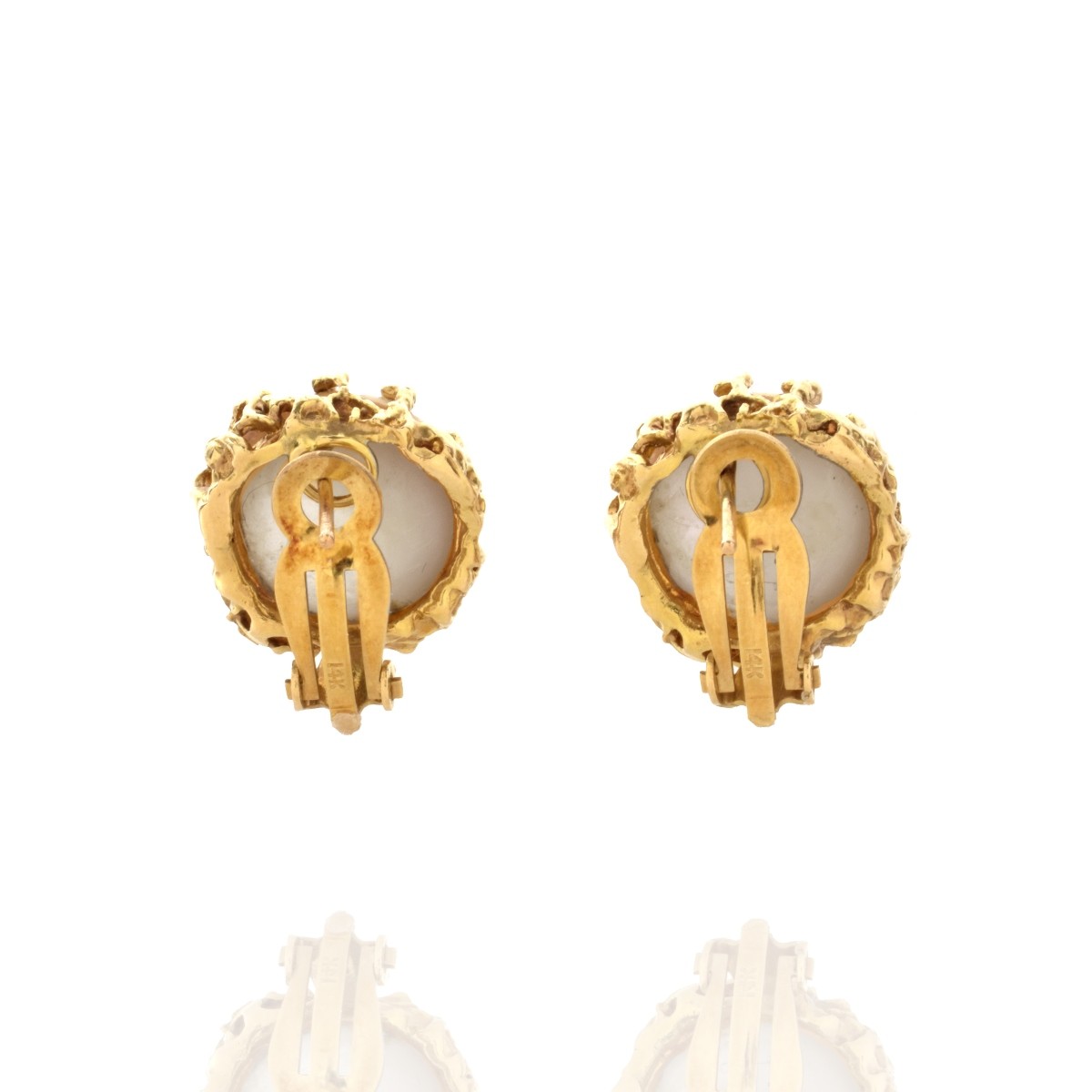 Akoya Pearl and 14K Earrings