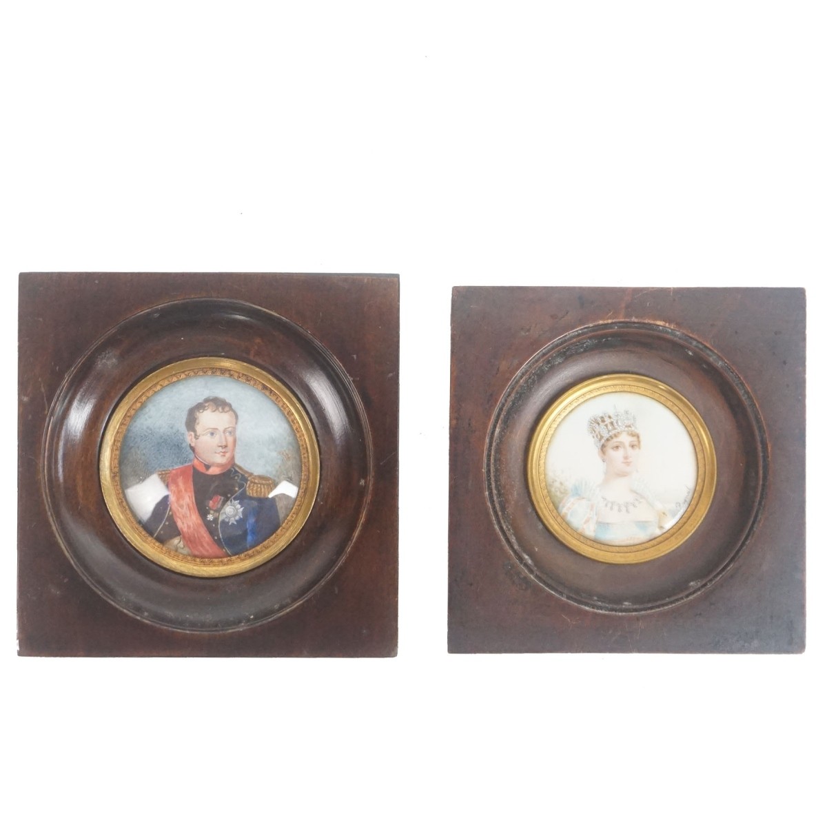 Antique Miniature Portraits