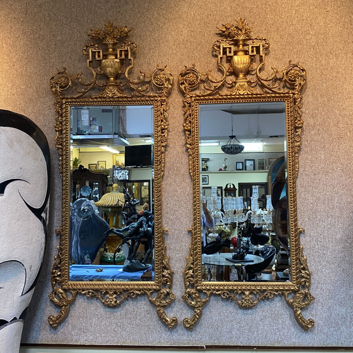 Pair of Neo-classical style Mirrors