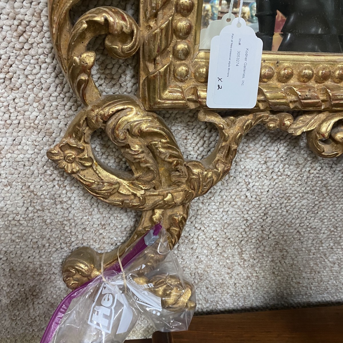 Pair of Neo-classical style Mirrors