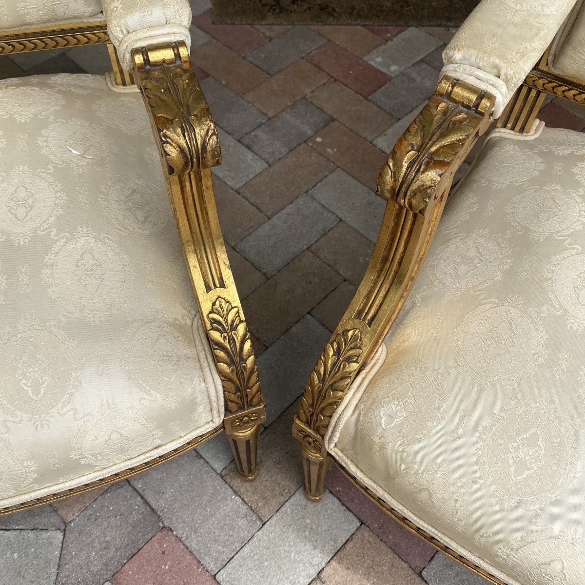 Louis XVI Style Fauteuils