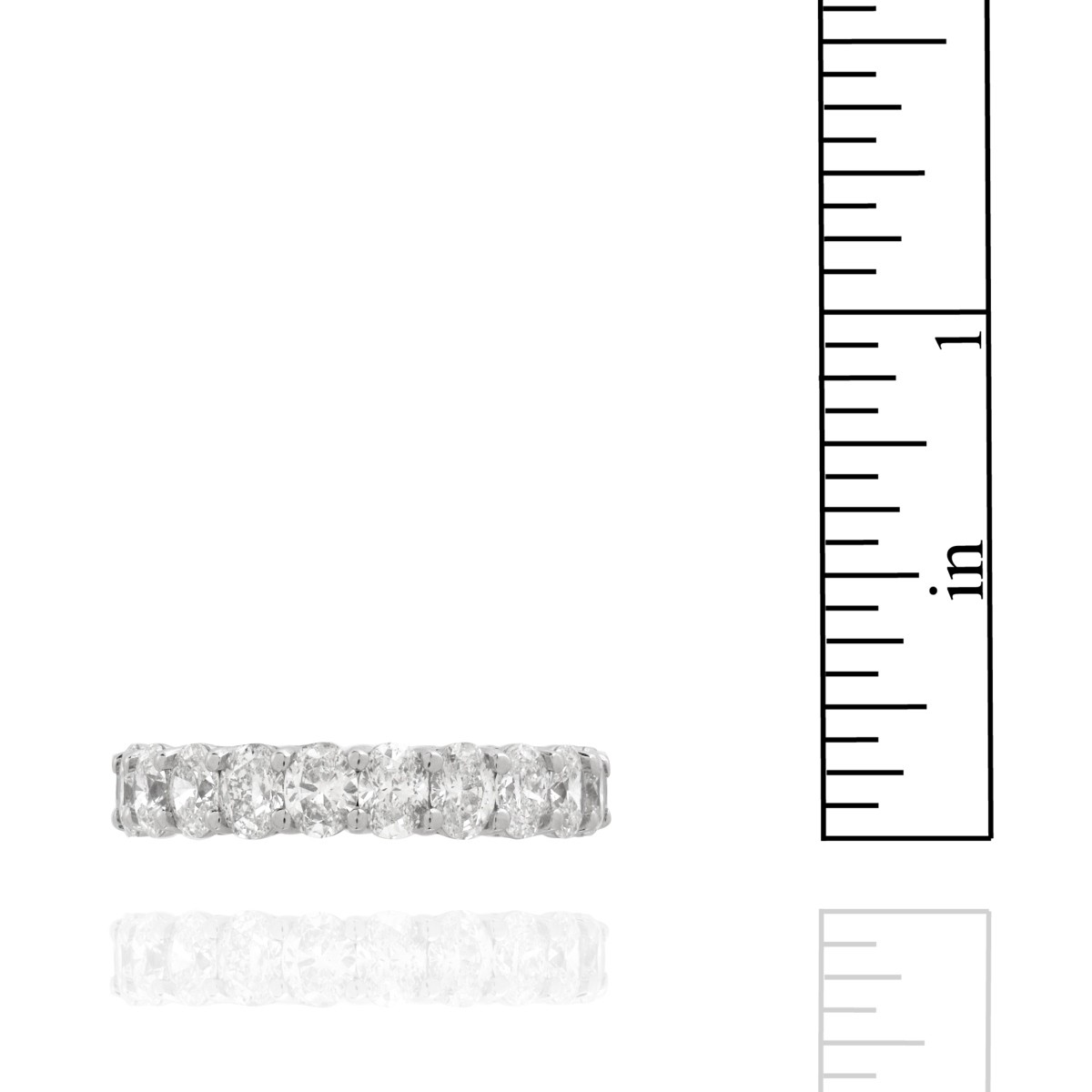 Diamond and Platinum Ring