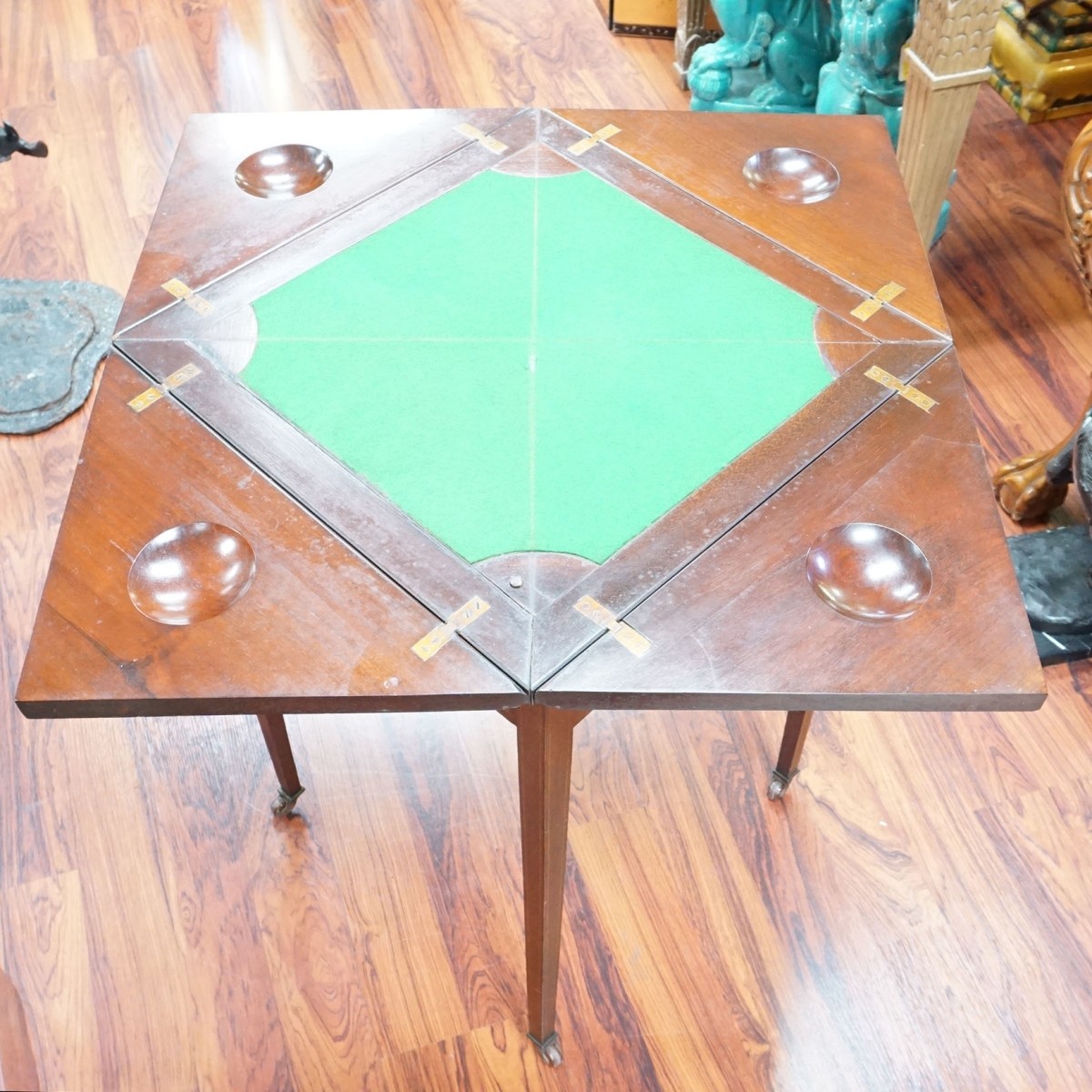 Georgian Mahogany Game Table