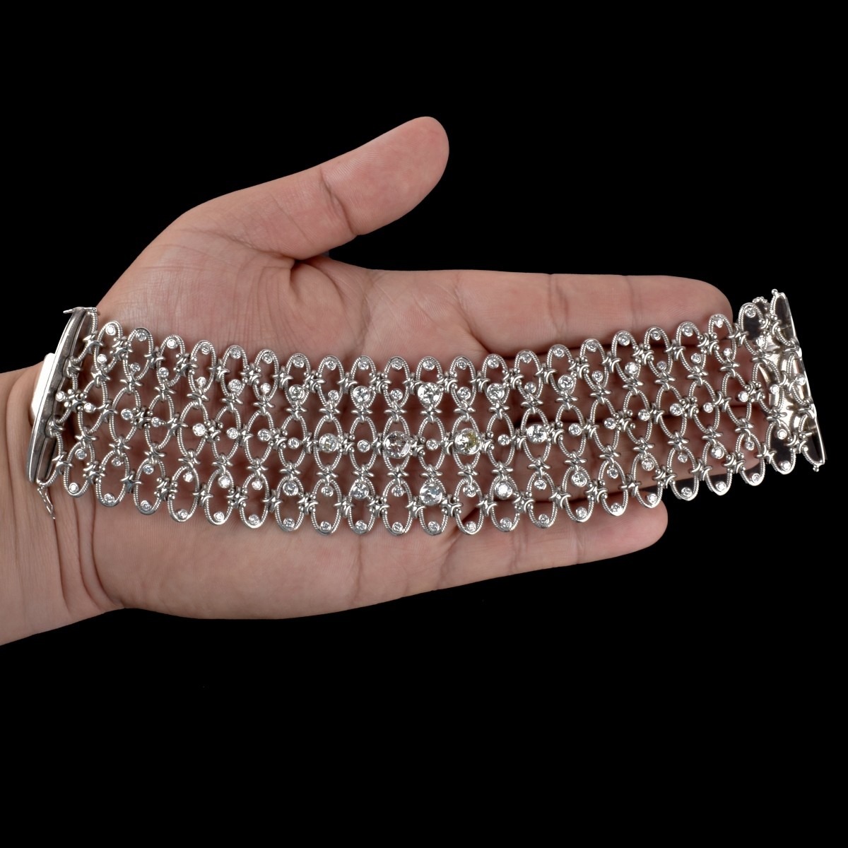 Diamond and 18K Bracelet