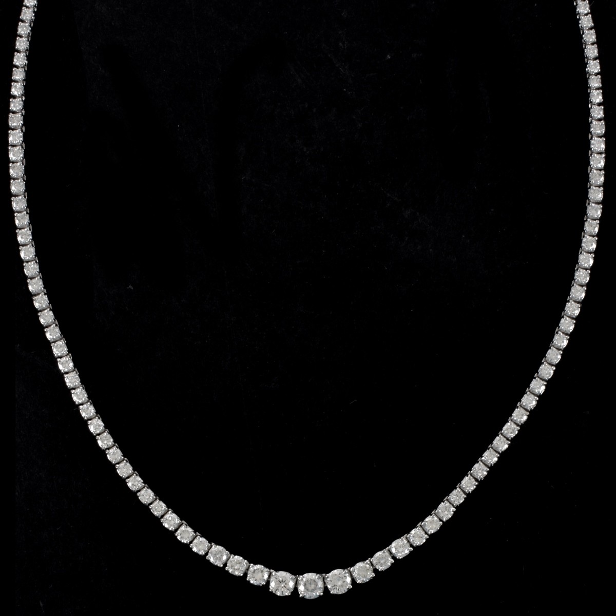 Diamond and 18K Necklace