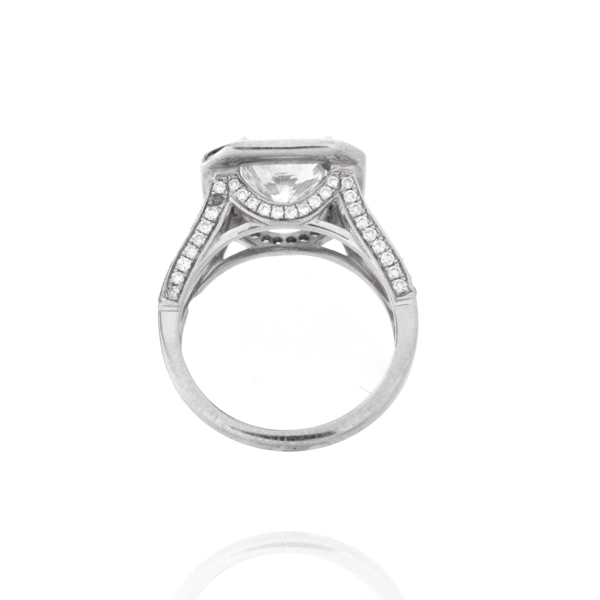 Diamond and 18K Ring