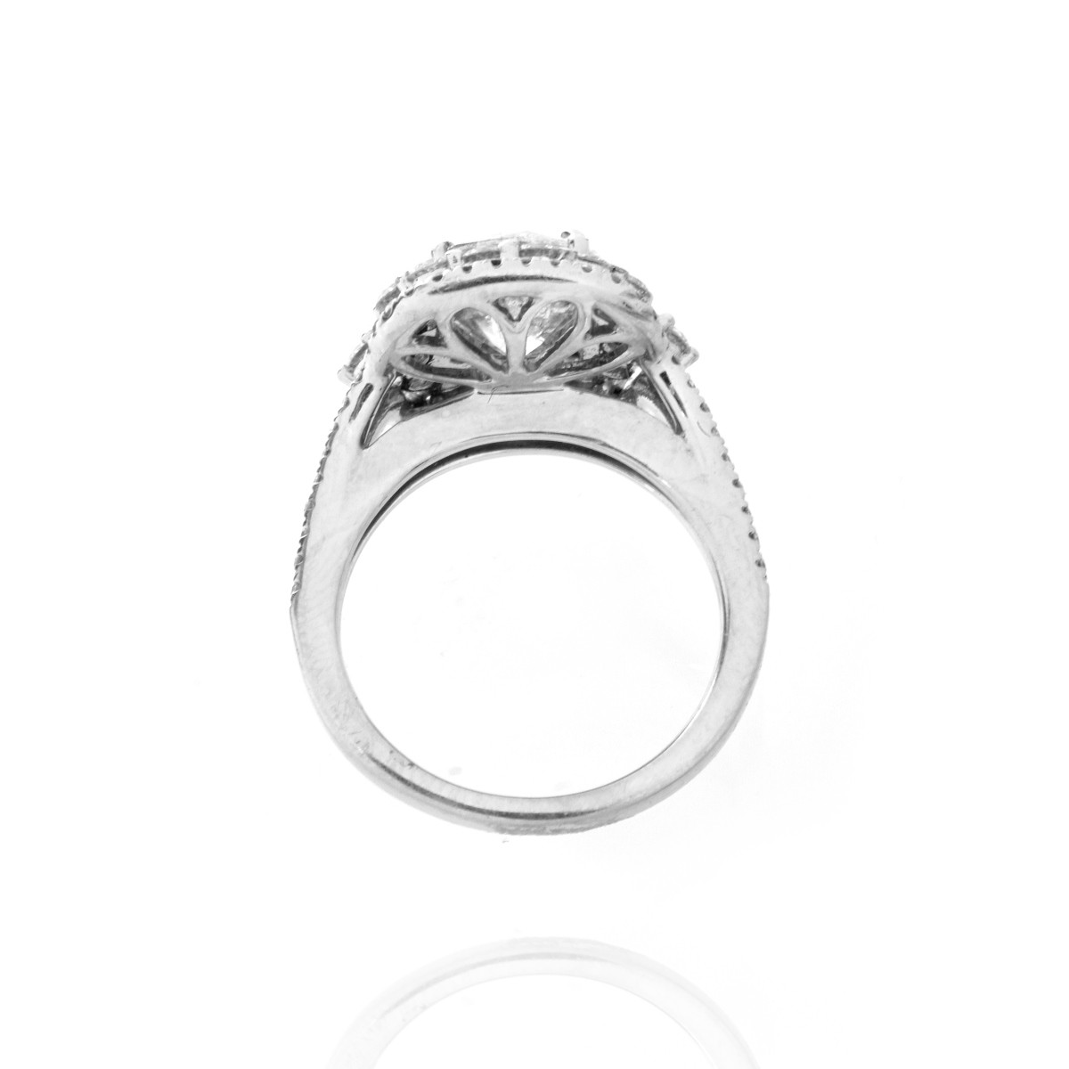 Diamond and 18K Ring