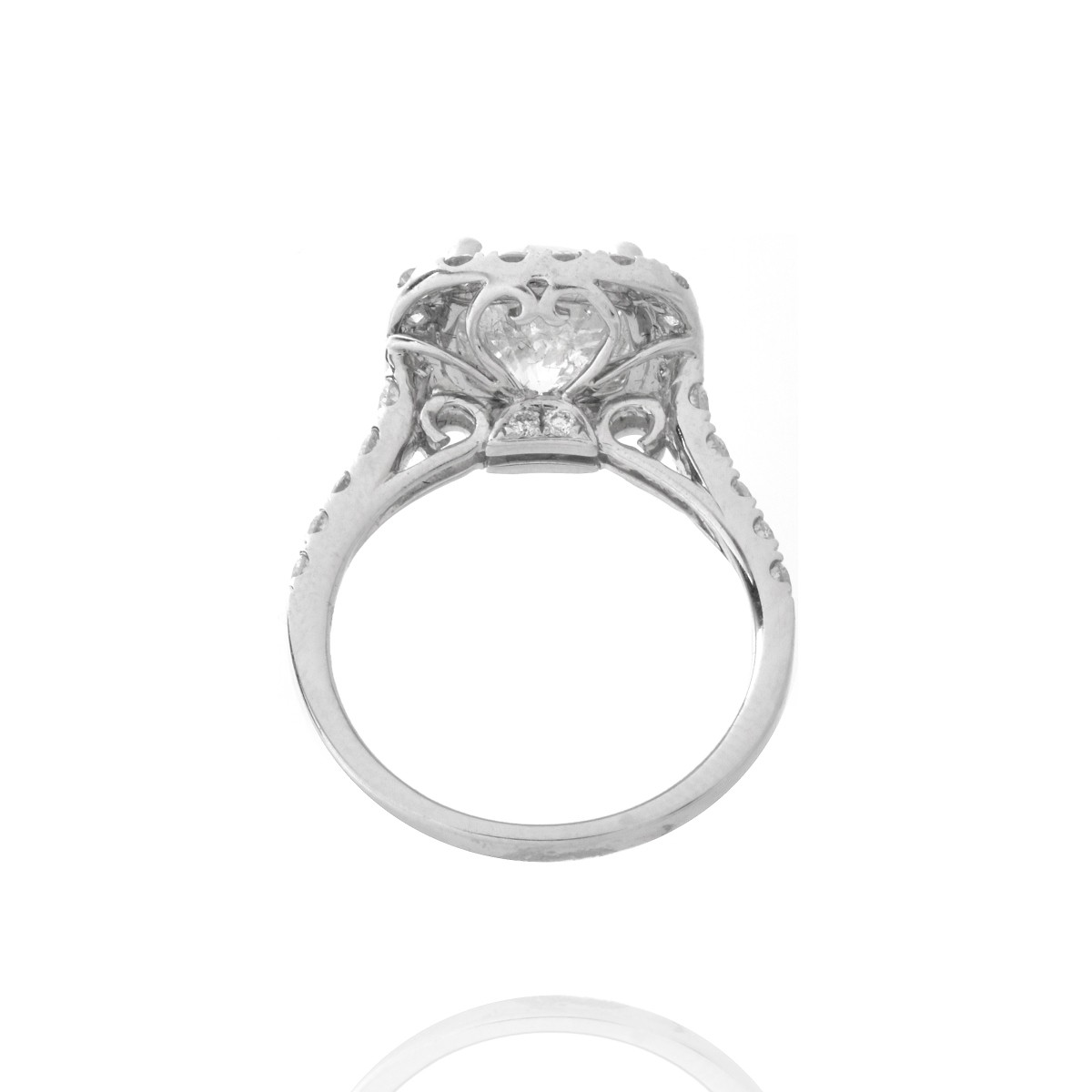 Diamond and 18K Ring