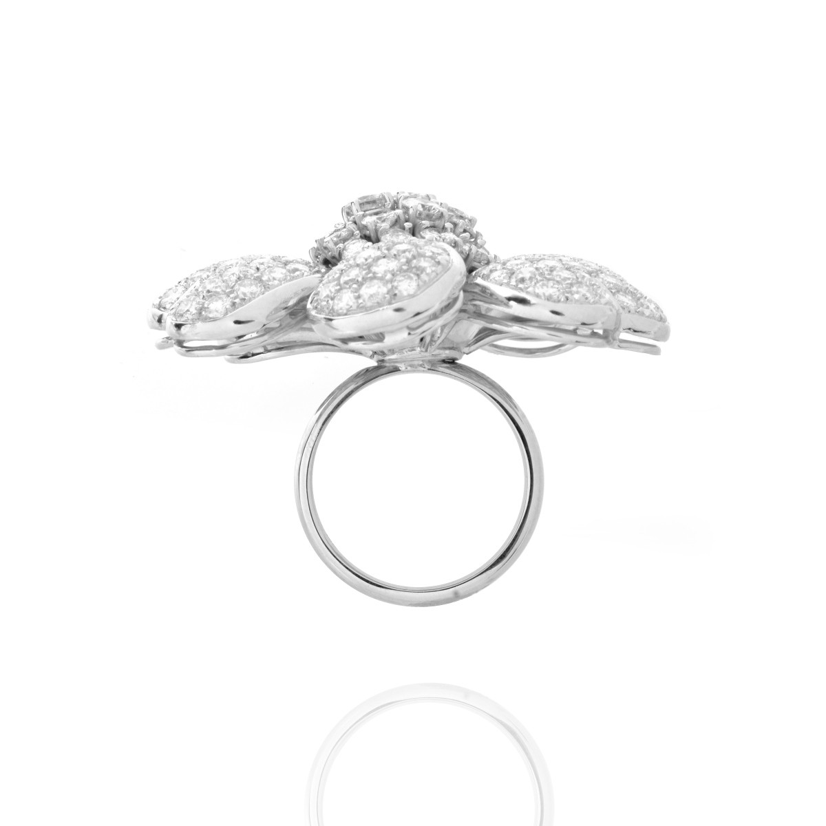 Diamond and 18K Ring