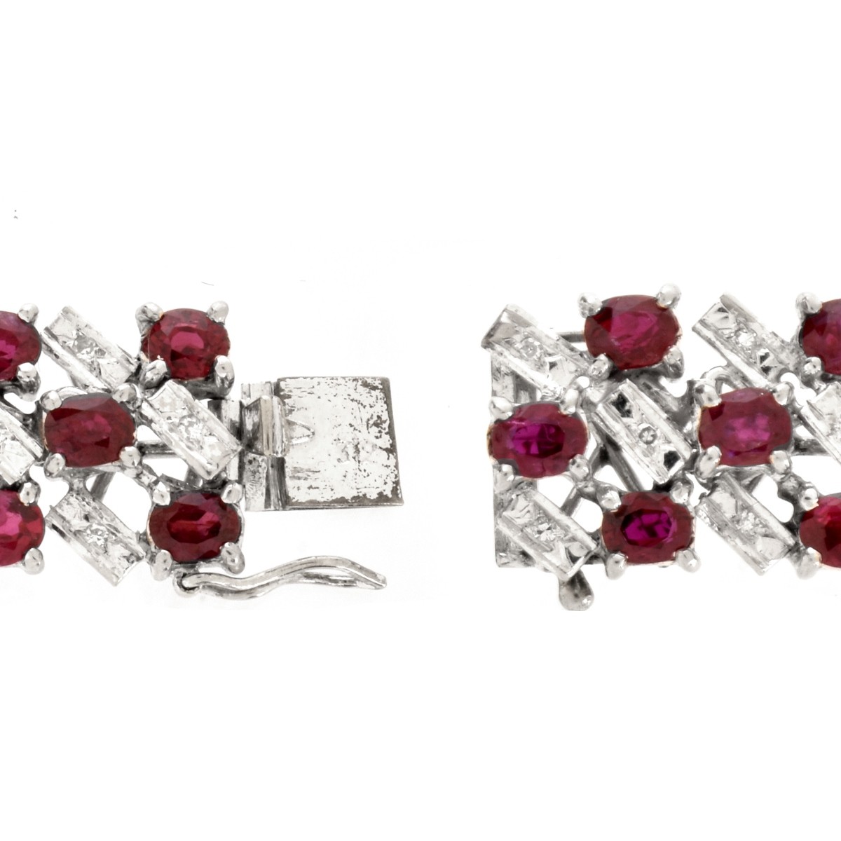 Ruby, Diamond and 18K Bracelet