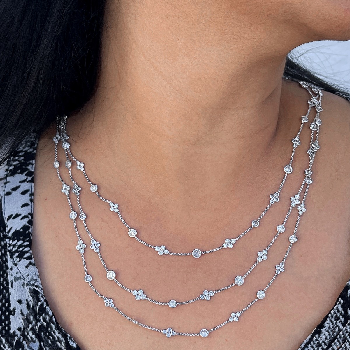 Diamond and 18K Necklace