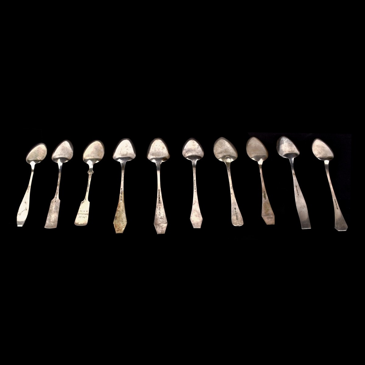 Assorted Silver Spoons