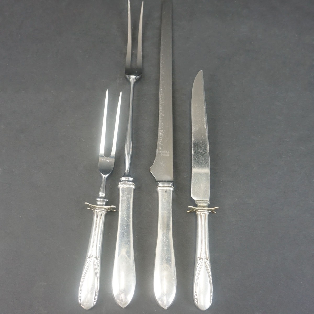 Silver Handle Carving Sets