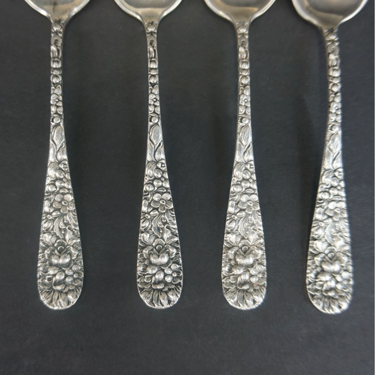 Stieff Silver Demitasse Spoons