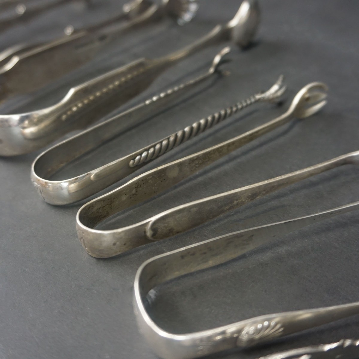 Silver Sugar Tongs