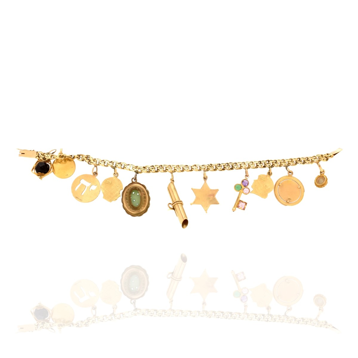 14K Charm Bracelet