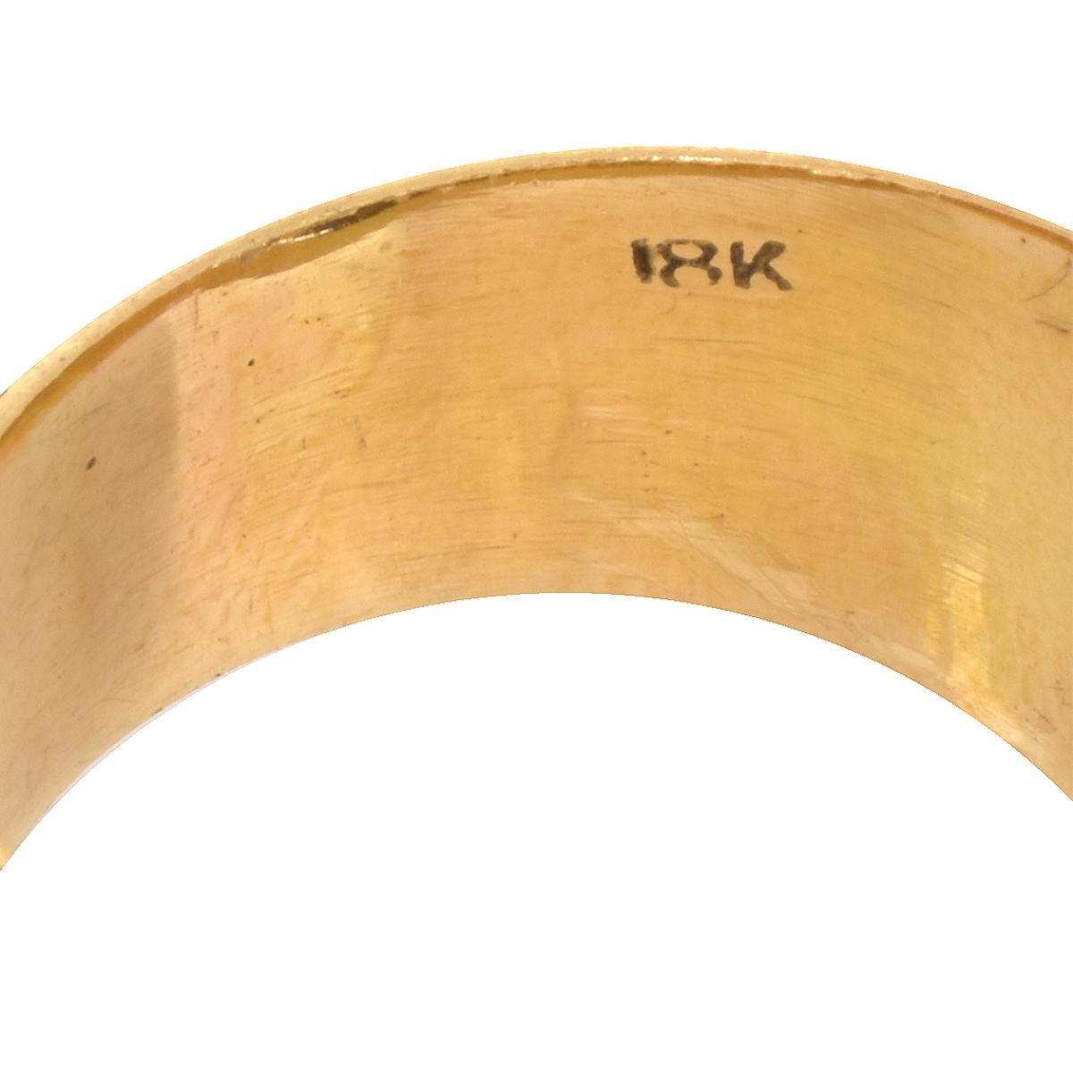 Sapphire, Diamond and 18K Ring