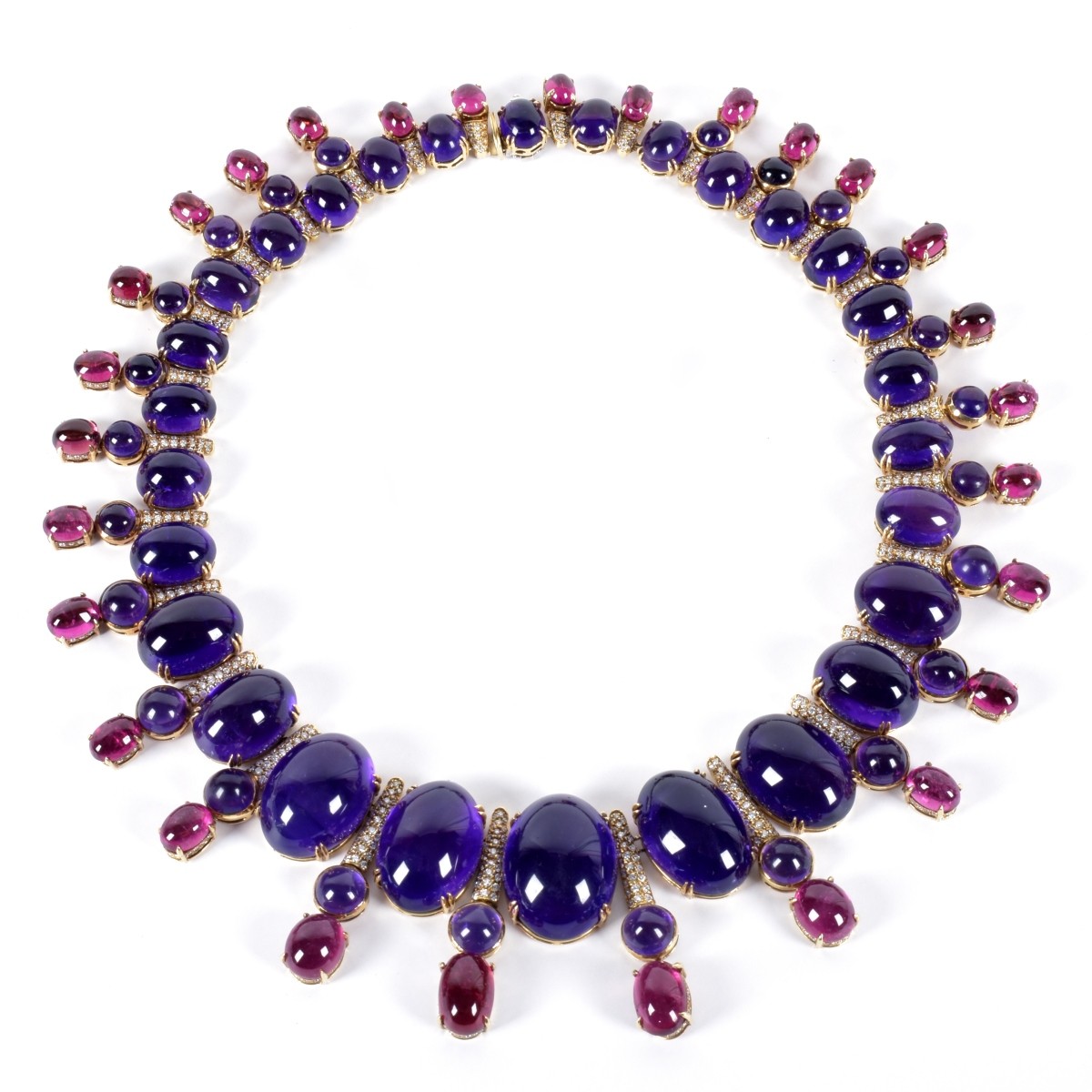 Amethyst, Tourmaline and Diamond Suite