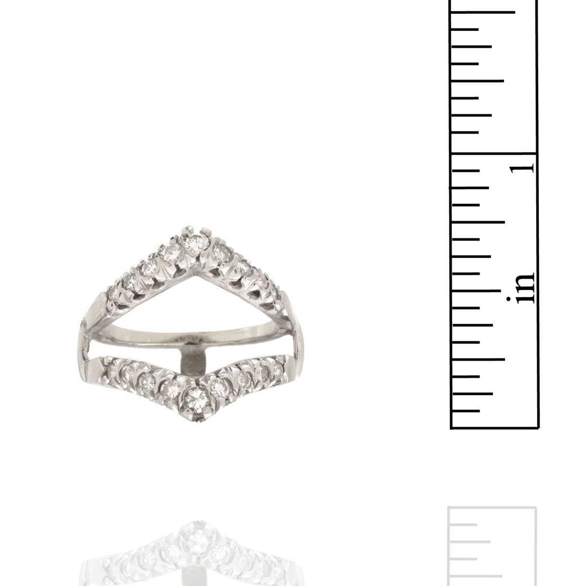 Diamond and 14K Ring Jacket
