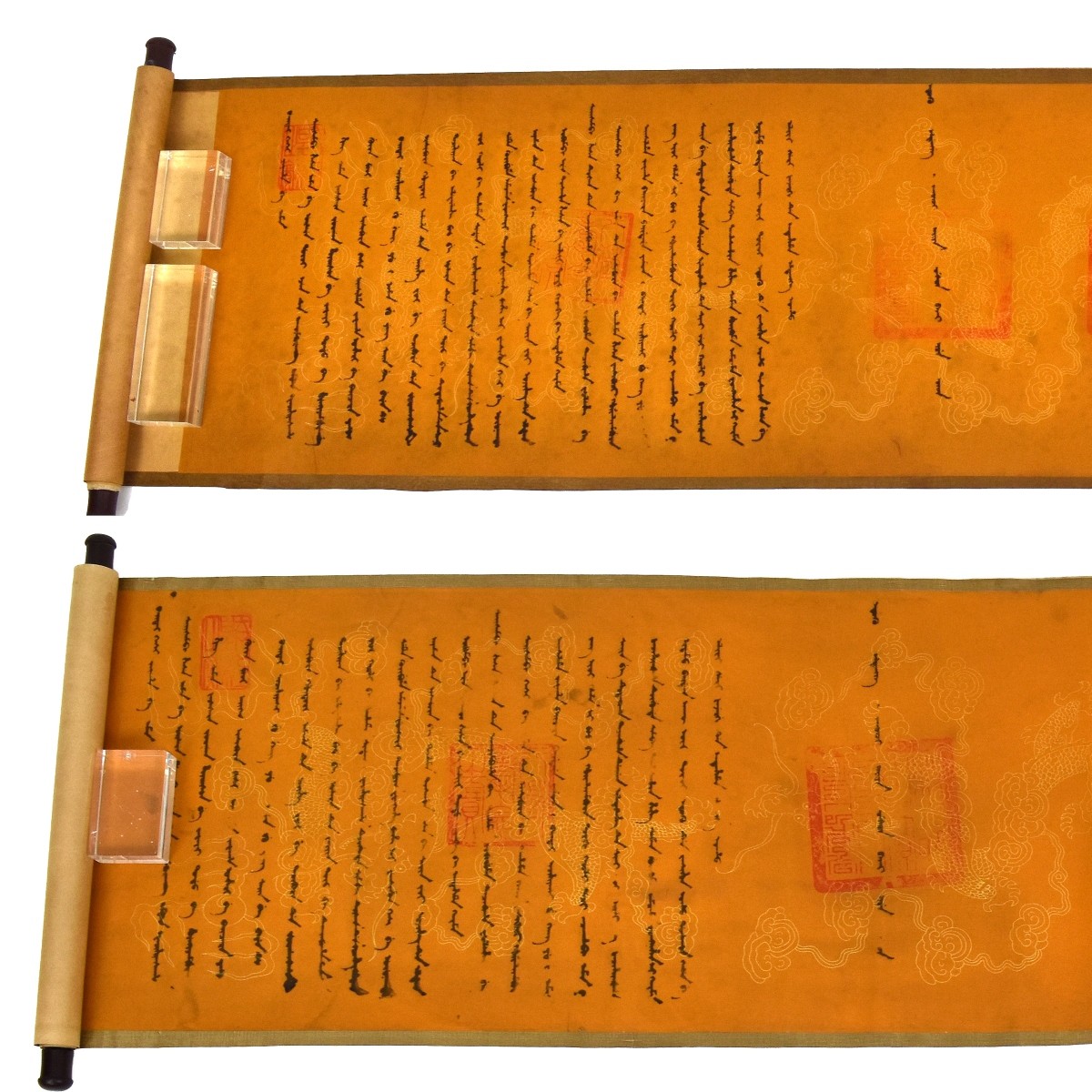 Chinese Imperial Edict Scrolls