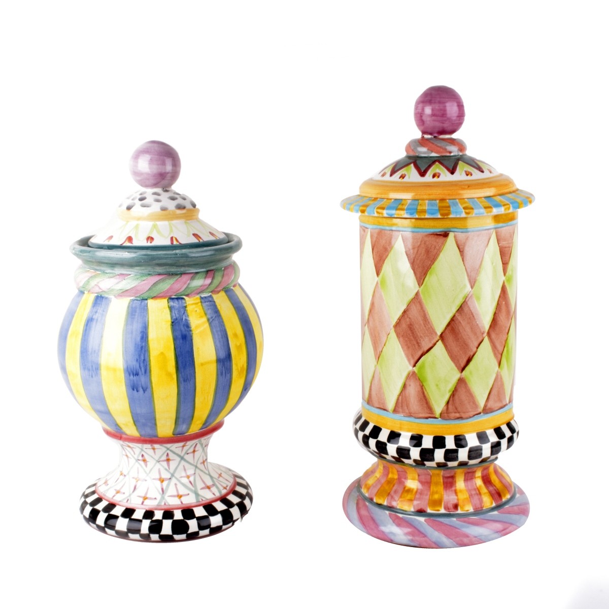 MacKenzie Childs Jars