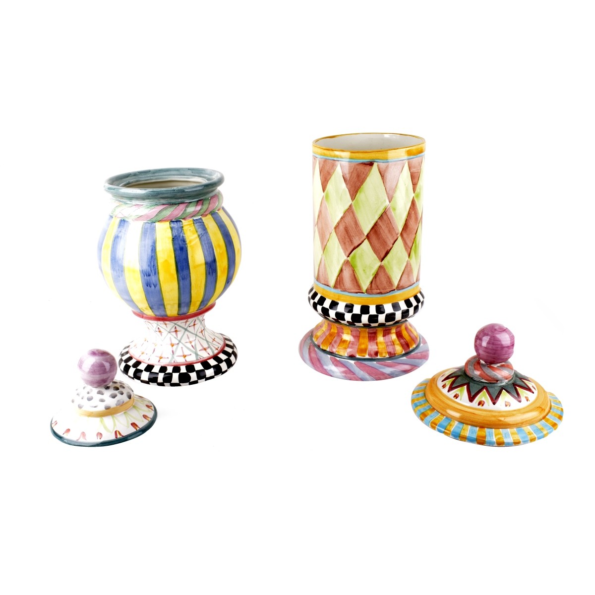 MacKenzie Childs Jars