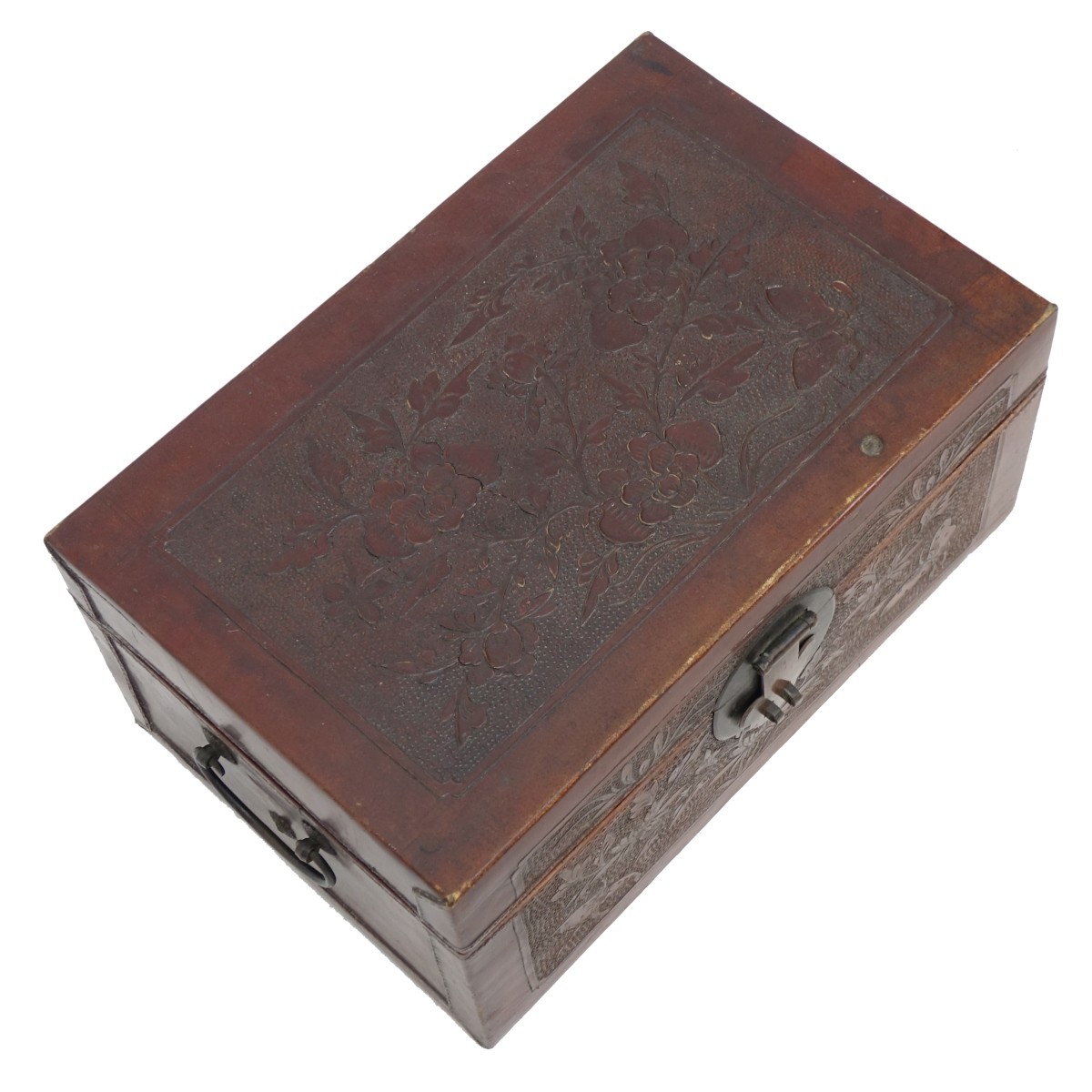 Chinese Leather Trunk