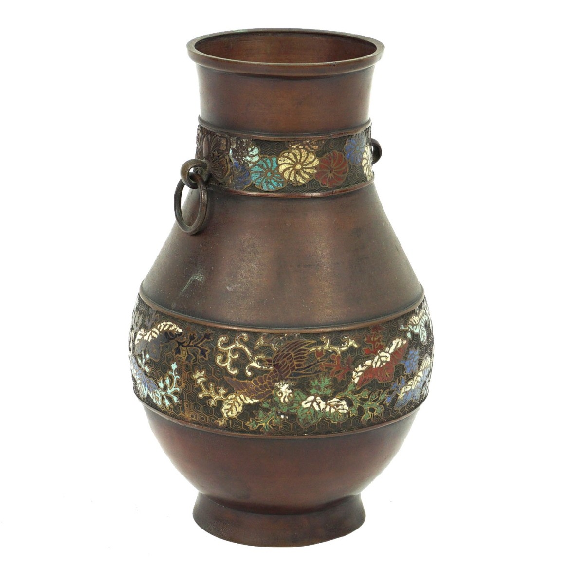 Japanese Bronze Vase