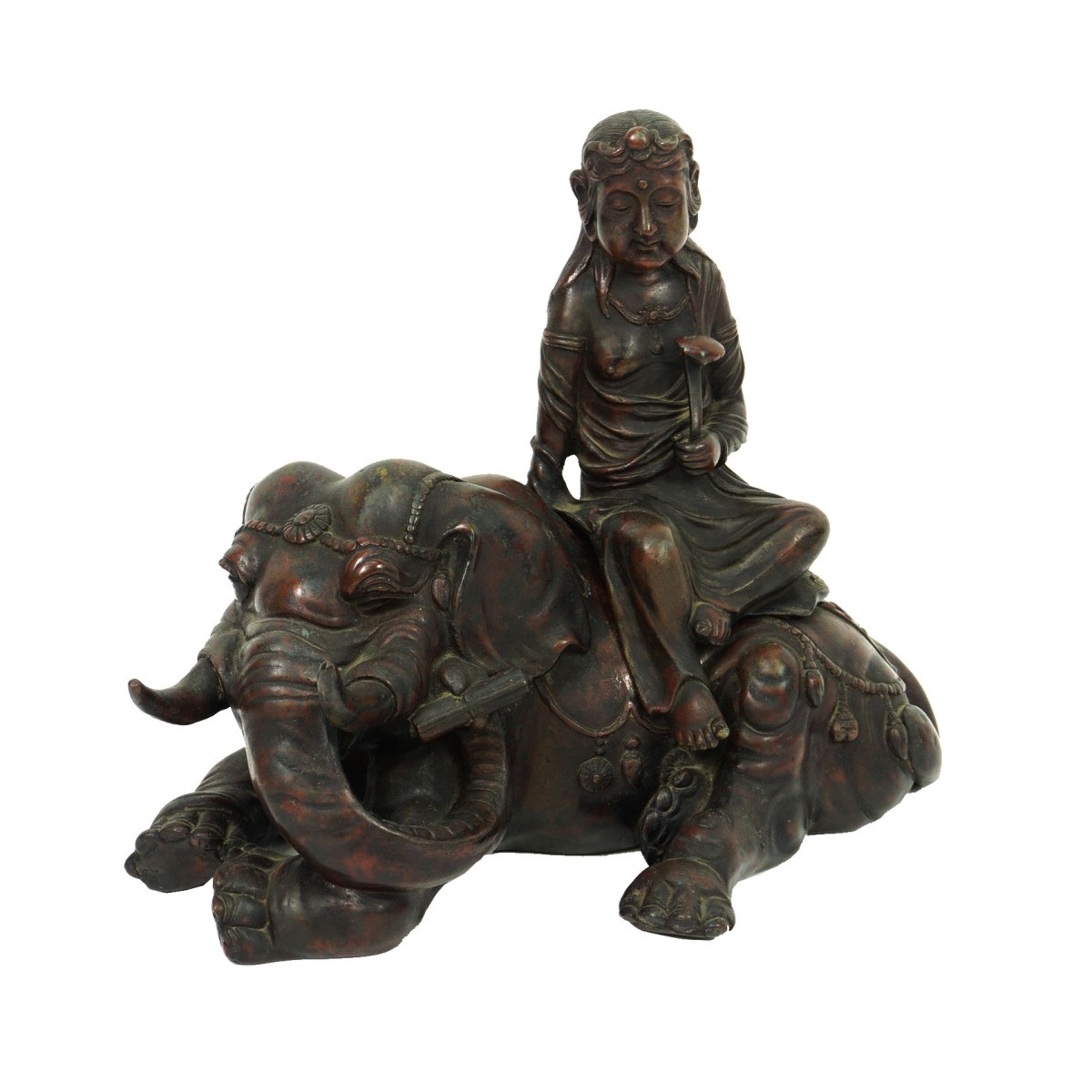 Large Thai Bronze Buddha