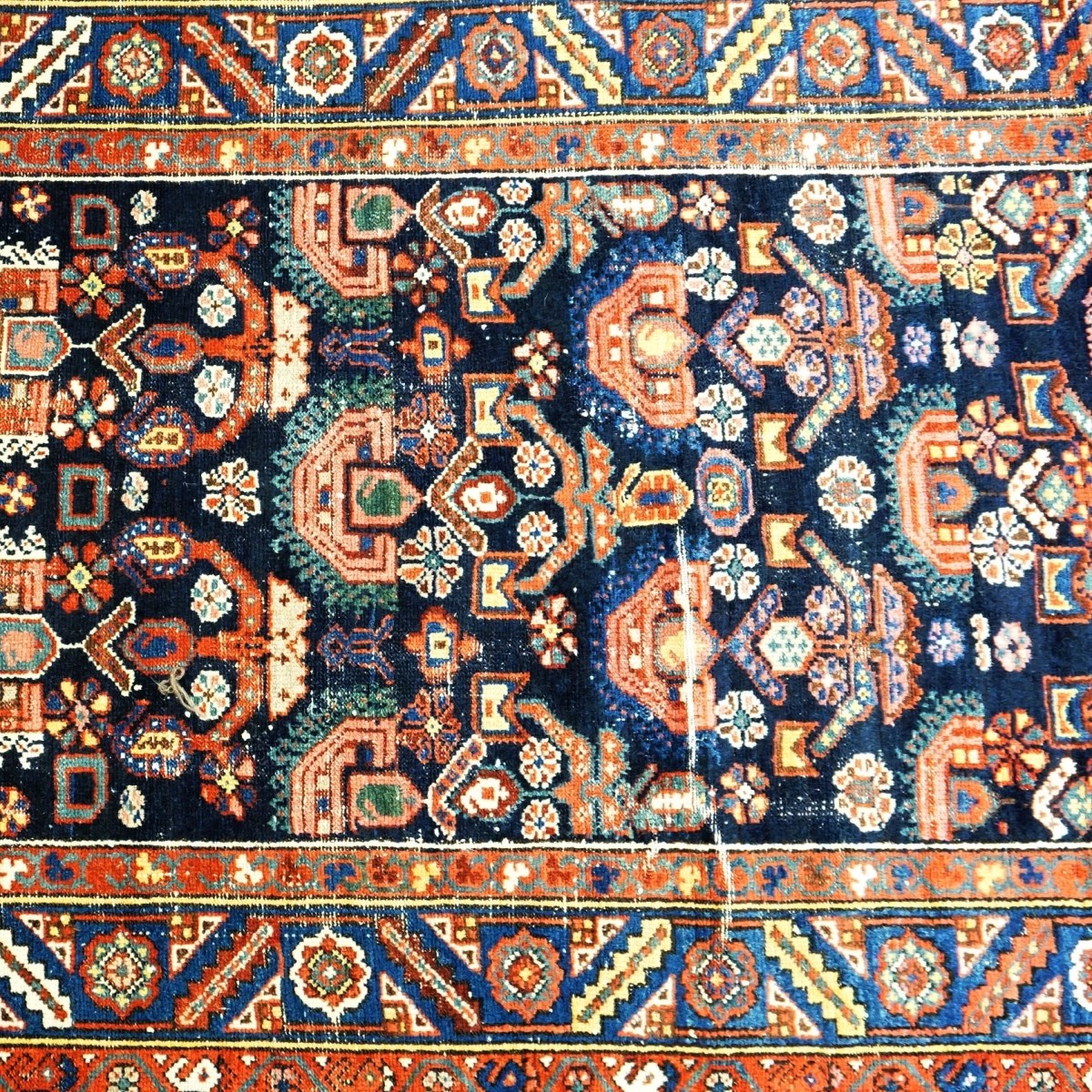 Semi Antique Tribal Rug