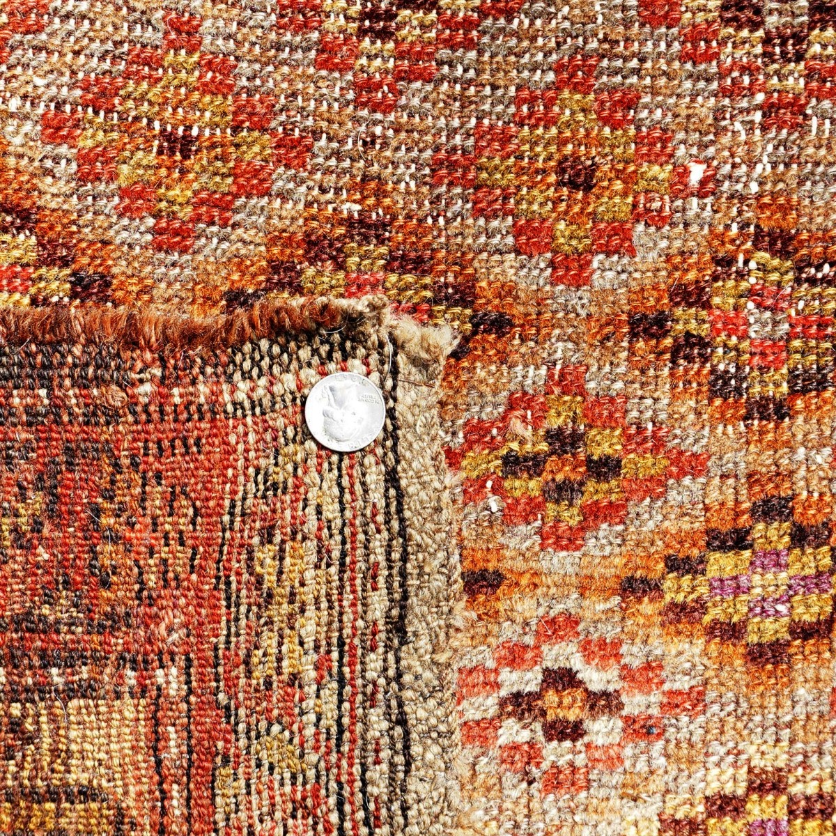 Semi Antique Tribal Rug