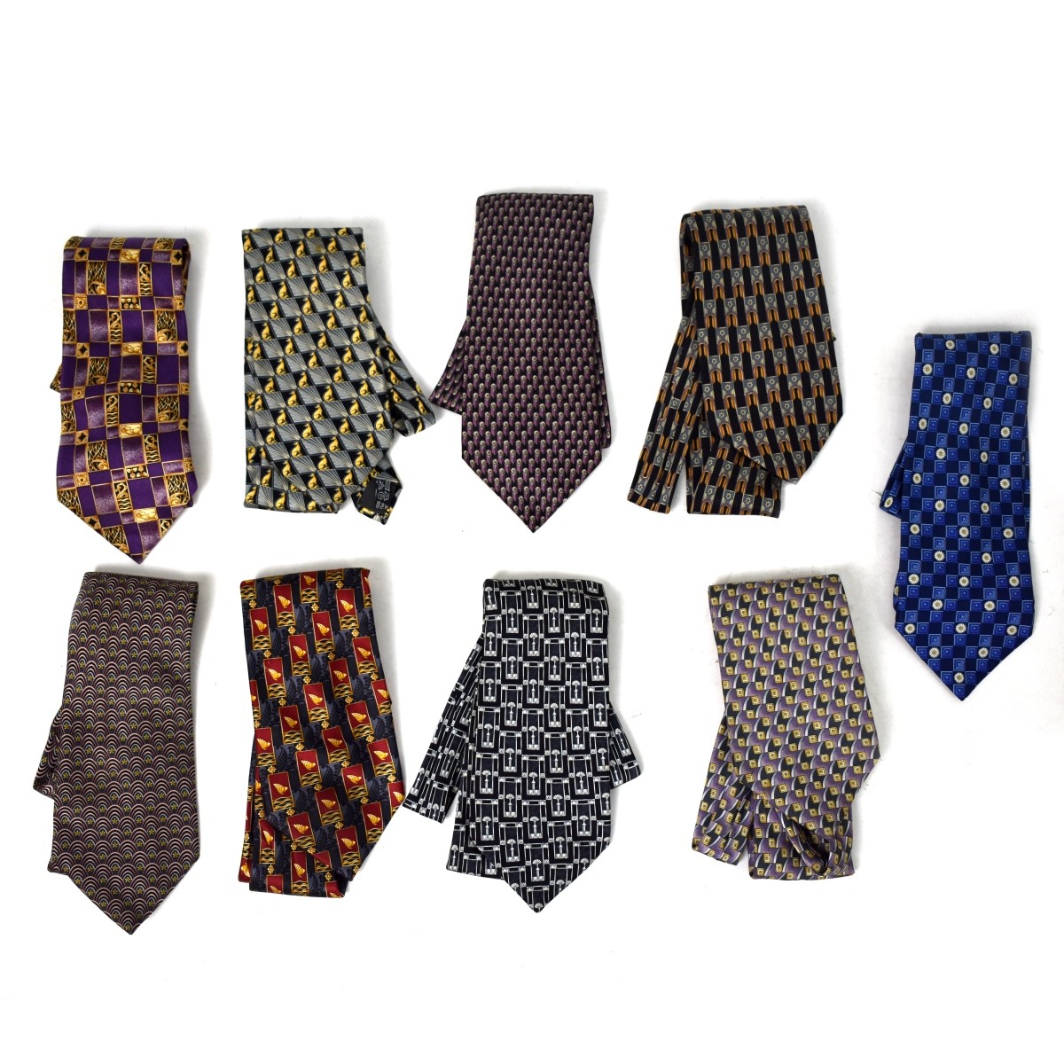 Lanvin Silk Ties