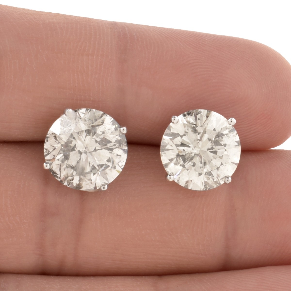 Diamond Ear Studs